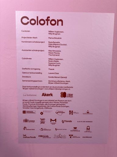 Colofon